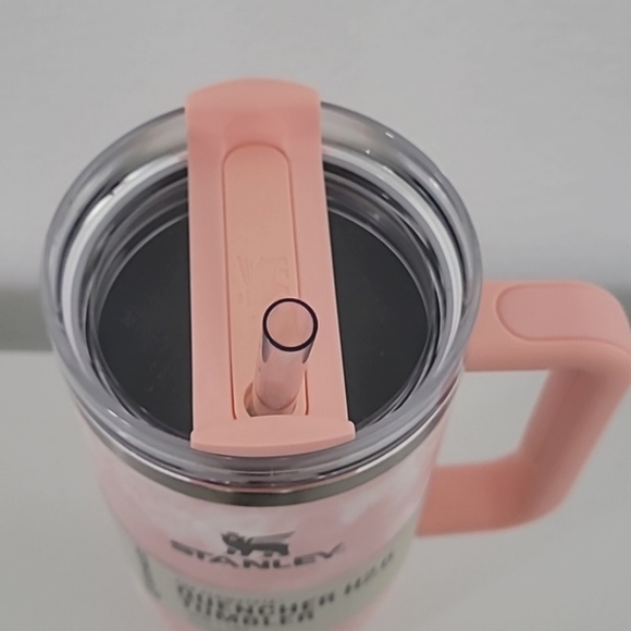 Peach Tie Dye Stanley 40oz Flowstate Tumbler - Picture 2 of 5